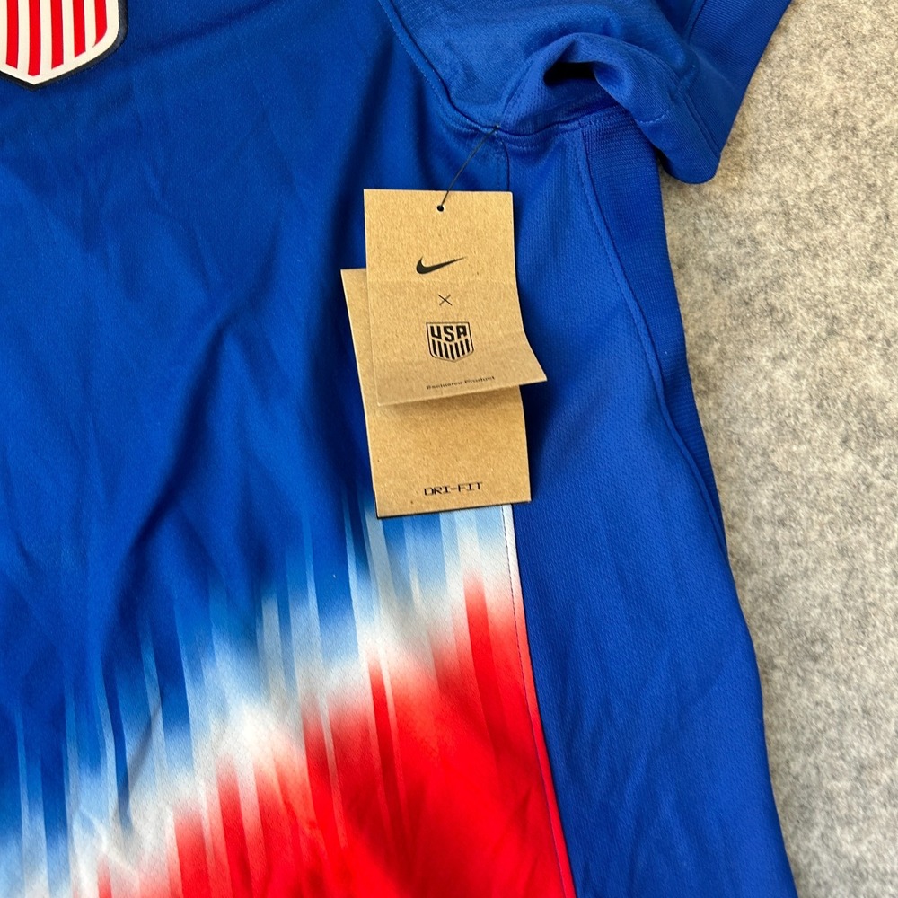 United States Womens National Team Jersey Mens XXL Blue Soccer Nike Morgan 13 - Picture 5 of 12